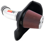 K&N® Mopar 69 Series Typhoon® Aluminum Cold Air Intake System with Red Filter 