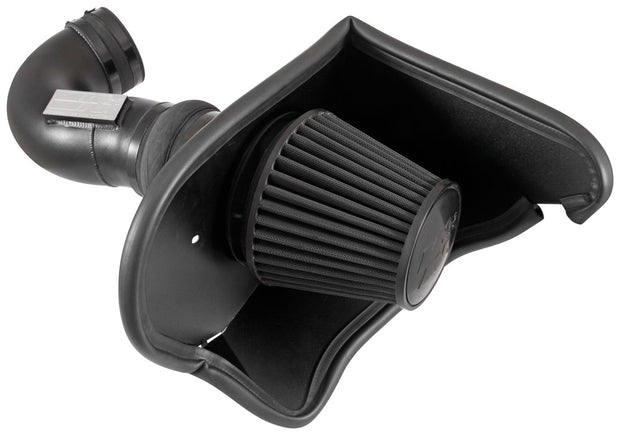 K&N® 71-3092 - 71 Series Blackhawk Induction™ Aluminum Black Powder Coated Cold Air Intake System 