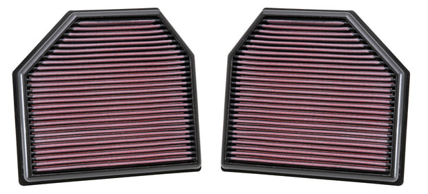 K & N ® 33-2488 - 33 Series Unique Red Air Filter 