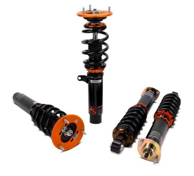 KSport® CCY030-KP - 0.5"-2.5" x 0.5"-2.5" Kontrol Pro Front and Rear Lowering Coilovers 