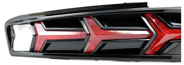 Morimoto® LF400 - XB™ Black/Red Sequential LED Tail Lights 