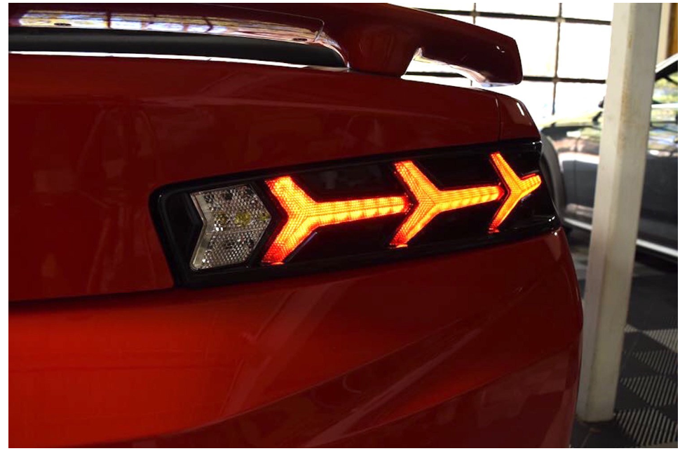 Morimoto® LF400 - XB™ Black/Red Sequential LED Tail Lights 