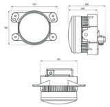Morimoto® LF30-S - Projector LED Fog Lights 