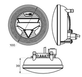 Morimoto® LF110-S - Projector LED Fog Lights 