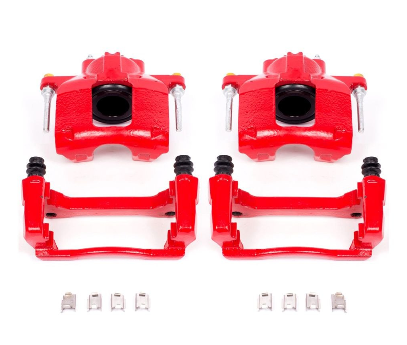 PowerStop Rear Red Calipers | 2004–2008 Chrysler Pacifica (S4914)
