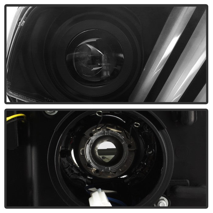 Spyder®  5085429 - Black Projector LED Light Bar Head Lights 