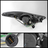 Spyder®  5073662 - Black Projector LED Halo Head Lights 