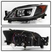 Spyder®  5083944 - Black Projector LED DRL Head Lights 