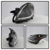 Spyder® 5076830 - Black Projector LED DRL Head Lights 