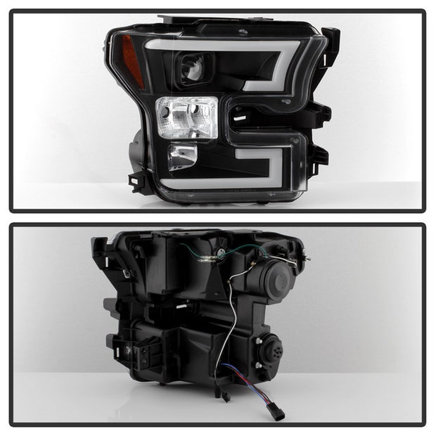 Spyder®  5083531 - Black Projector LED DRL Head Lights 