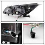 Spyder® 5080530 - Black Projector LED DRL Head Lights 