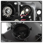 Spyder® 5083937 -  Black Projector Xenon/HID DRL Head Lights 