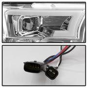 Spyder® 5083661 - Chrome Projector LED DRL Head Lights 