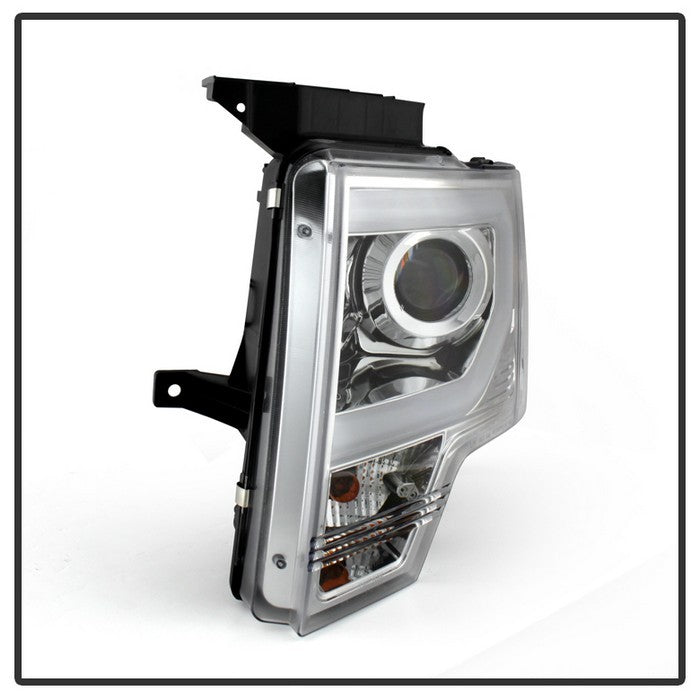 Spyder® 5077585 - Chrome Projector LED DRL Head Lights 