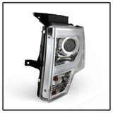 Spyder® 5077585 - Chrome Projector LED DRL Head Lights 