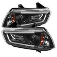 Spyder® 5074201 - Black Projector HID/Xenon Head Lights 