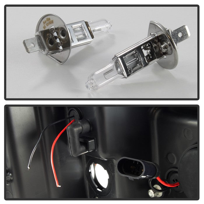 Spyder® 5083586 - Chrome Projector LED DRL Head Lights 
