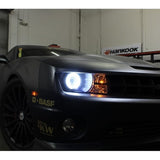 Spyder® 5042354 - Black Projector CCFL Halo Head Lights 