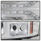 Spyder® 5083586 - Chrome Projector LED DRL Head Lights 