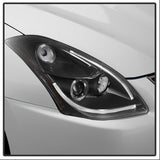 Spyder® 5076830 - Black Projector LED DRL Head Lights 