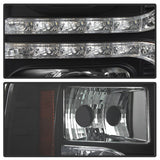 Spyder®  5083524 - Black Projector LED DRL Head Lights 