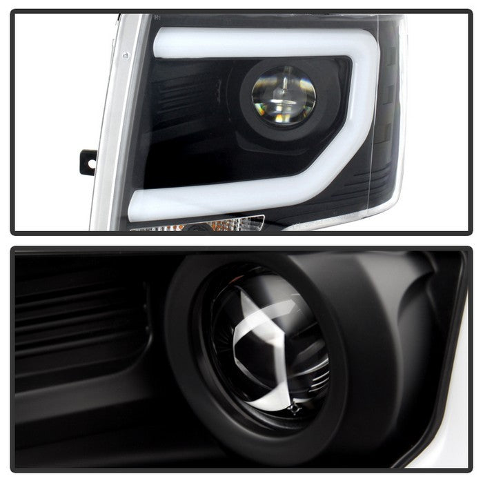 Spyder® 5077585 - Chrome Projector LED DRL Head Lights 