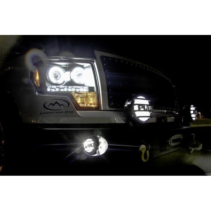 Spyder® 5030108 - Black Projector CCFL Halo Head Lights 