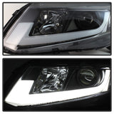 Spyder® 5076519 - Black Projector LED DRL Head Lights 