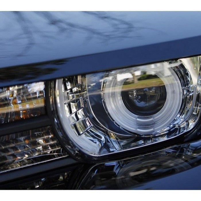 Spyder® 5042354 - Black Projector CCFL Halo Head Lights 