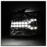 Spyder® 5083586 - Chrome Projector LED DRL Head Lights 