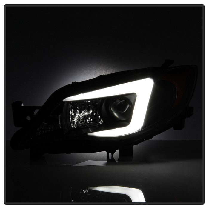 Spyder® 5083937 -  Black Projector Xenon/HID DRL Head Lights 