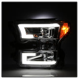 Spyder® 5083661 - Chrome Projector LED DRL Head Lights 