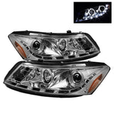 Spyder® 5010674 - Chrome Projector LED Halo Head Light 