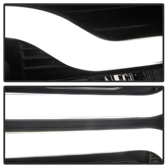 Spyder®  5083609 - Black Projector LED DRL Head Lights 