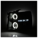 Spyder® 5033864 - Black Projector CCFL Halo Head Lights 