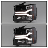 Spyder®  5083609 - Black Projector LED DRL Head Lights 