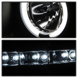 Spyder® 5033864 - Black Projector CCFL Halo Head Lights 