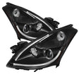 Spyder® 5076830 - Black Projector LED DRL Head Lights 