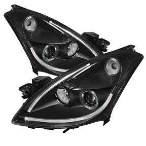 Spyder® 5076830 - Black Projector LED DRL Head Lights 