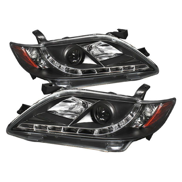 Spyder®  5039422 - Black Projector LED DRL Head Lights 