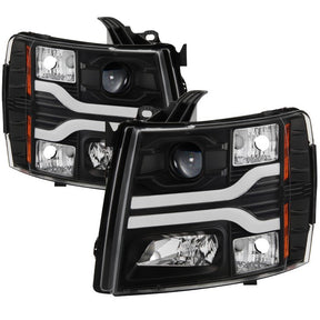 Spyder®  5083609 - Black Projector LED DRL Head Lights 