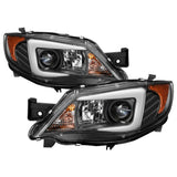 Spyder®  5083944 - Black Projector LED DRL Head Lights 