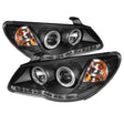 Spyder®  5073662 - Black Projector LED Halo Head Lights 