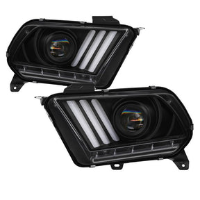 Spyder®  5085429 - Black Projector LED Light Bar Head Lights 