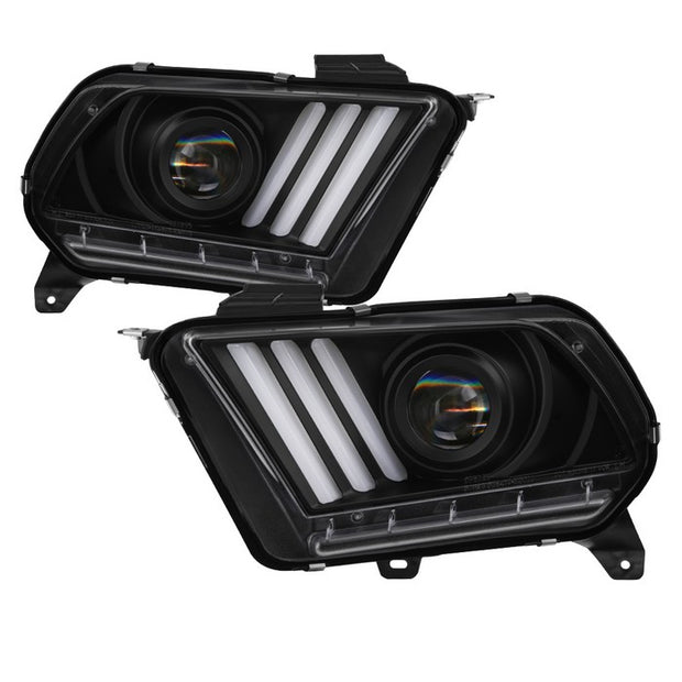 Spyder®  5085429 - Black Projector LED Light Bar Head Lights 