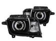 Spyder® PRO-JH-CCAM10-LED-BK - Black LED Halo Projector Headlights 