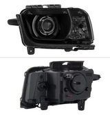 Spyder® PRO-JH-CCAM10-LED-BSM - Black/Smoke LED Halo Projector Headlights 