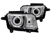 Spyder® PRO-JH-CCAM10-LED-C - Chrome LED Halo Projector Headlights 