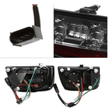Spyder® ALT-YD-CCAM2010-LED-SM  Chrome/Smoke LED Tail Lights 