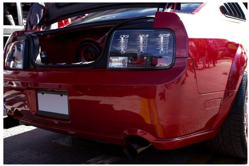 Spyder® ALT-YD-FM05-LED-BK - Black/Red LED Tail Lights 